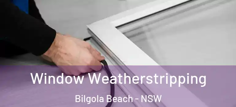 Window Weatherstripping Bilgola Beach - NSW