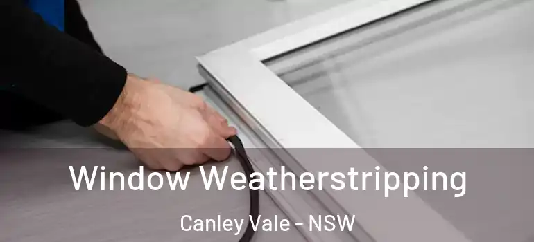 Window Weatherstripping Canley Vale - NSW
