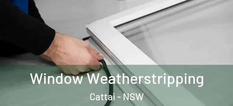 Window Weatherstripping Cattai - NSW