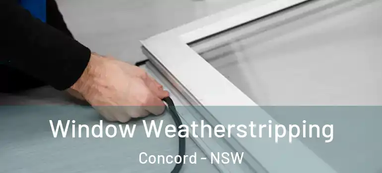  Window Weatherstripping Concord - NSW