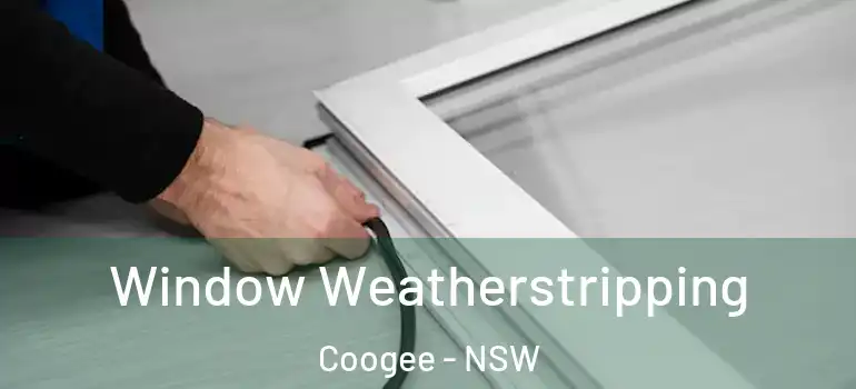 Window Weatherstripping Coogee - NSW