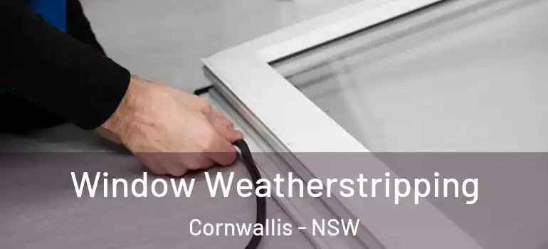 Window Weatherstripping Cornwallis - NSW