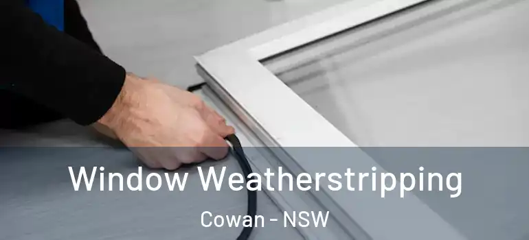 Window Weatherstripping Cowan - NSW