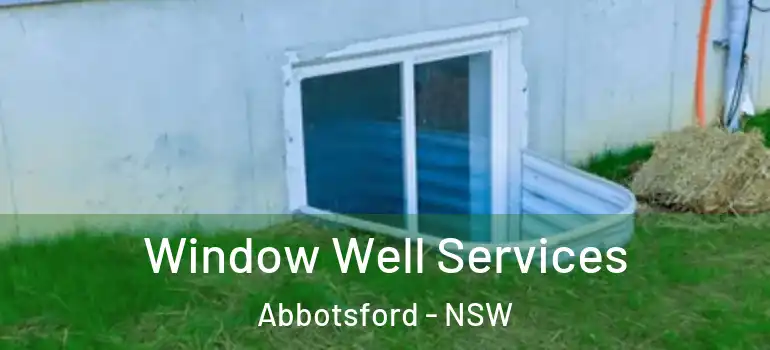  Window Well Services Abbotsford - NSW