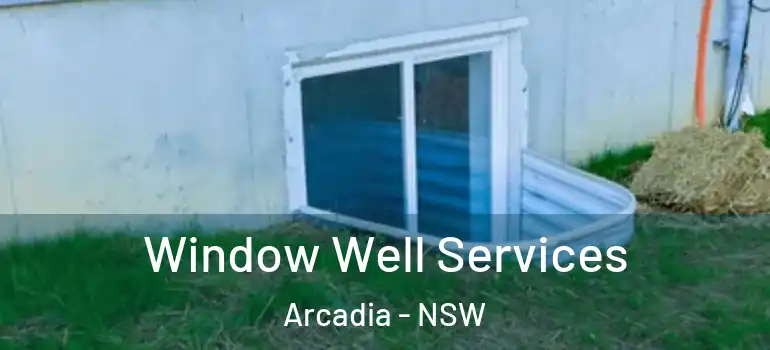 Window Well Services Arcadia - NSW