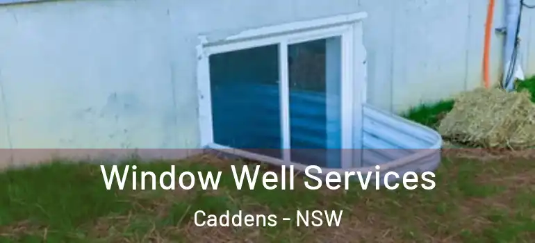 Window Well Services Caddens - NSW