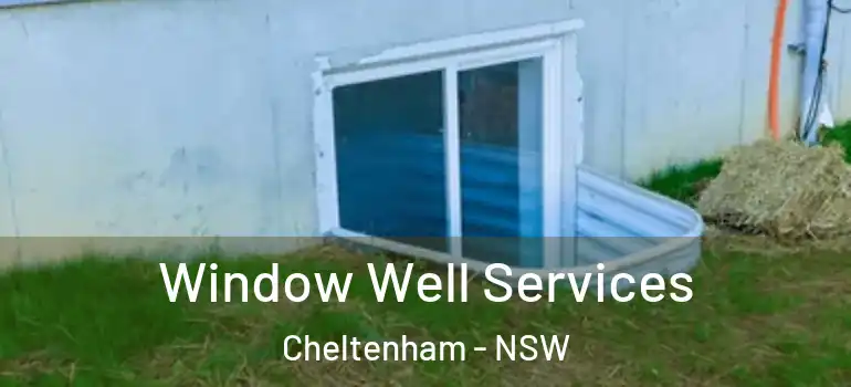 Window Well Services Cheltenham - NSW