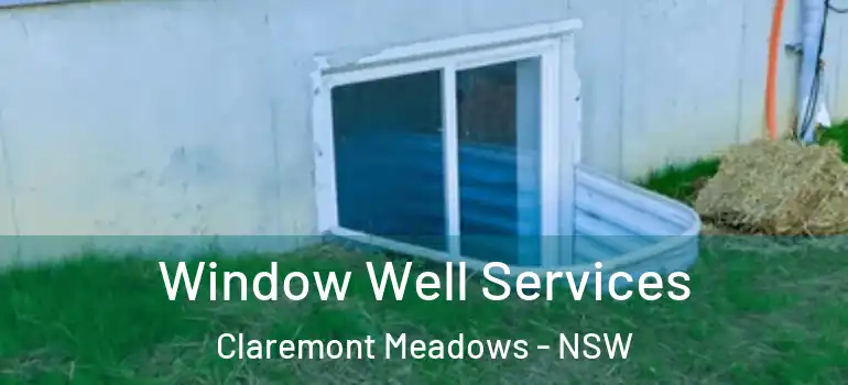 Window Well Services Claremont Meadows - NSW