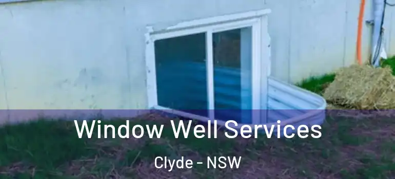 Window Well Services Clyde - NSW