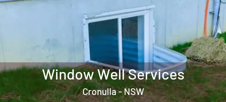  Window Well Services Cronulla - NSW