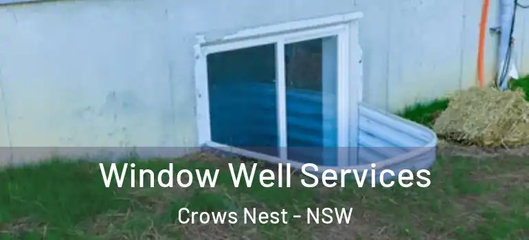 Window Well Services Crows Nest - NSW