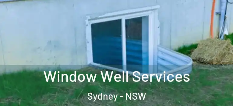 Window Well Services Sydney - NSW