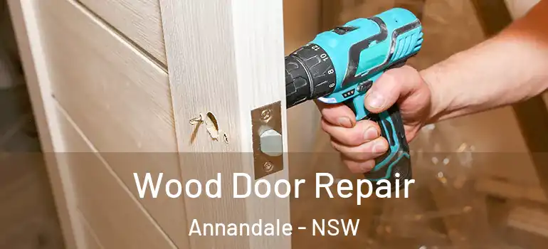 Wood Door Repair Annandale - NSW