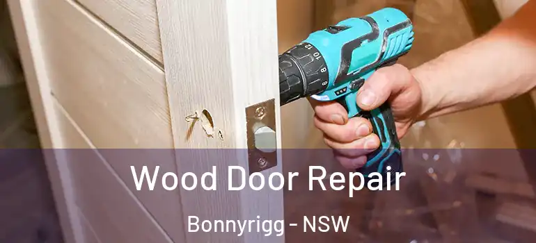 Wood Door Repair Bonnyrigg - NSW