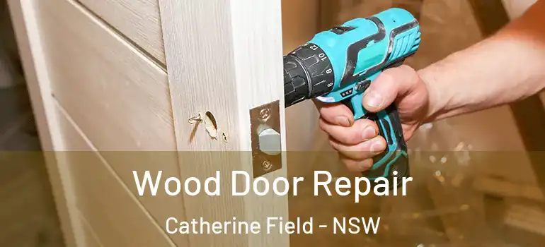 Wood Door Repair Catherine Field - NSW