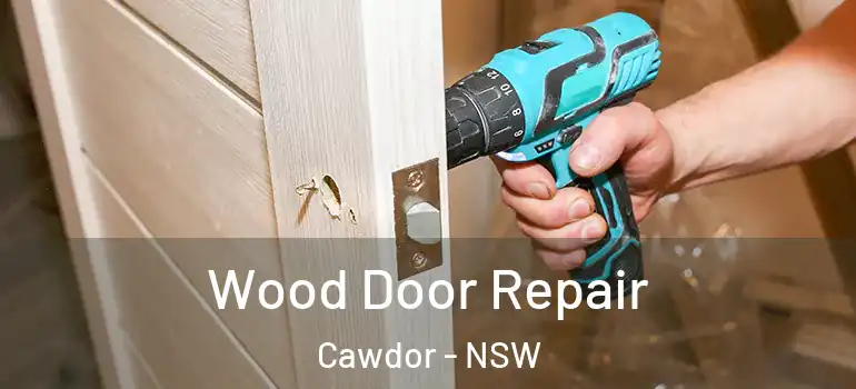 Wood Door Repair Cawdor - NSW