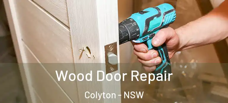 Wood Door Repair Colyton - NSW
