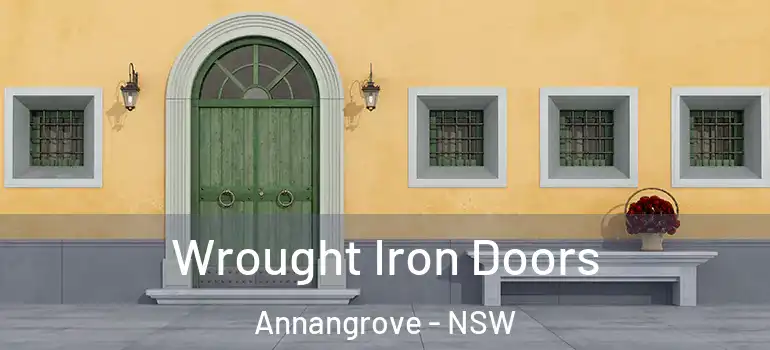 Wrought Iron Doors Annangrove - NSW