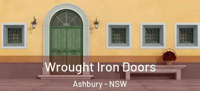 Wrought Iron Doors Ashbury - NSW