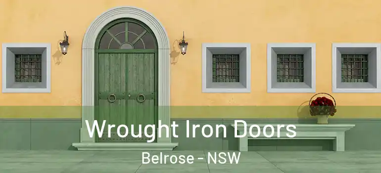 Wrought Iron Doors Belrose - NSW