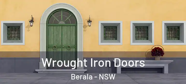  Wrought Iron Doors Berala - NSW