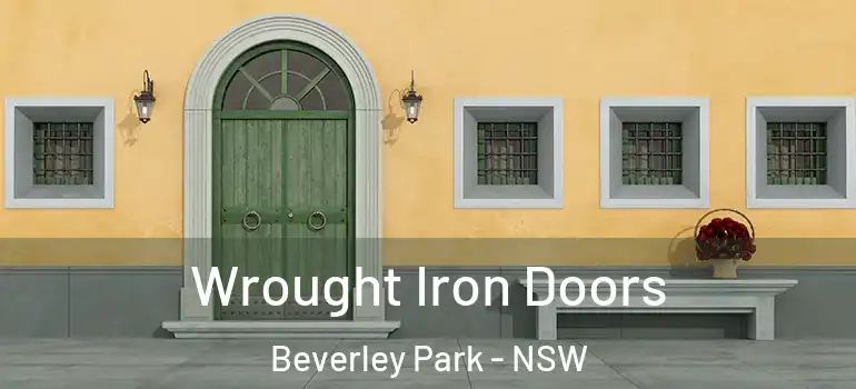  Wrought Iron Doors Beverley Park - NSW