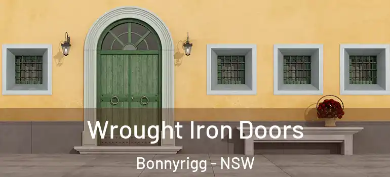 Wrought Iron Doors Bonnyrigg - NSW