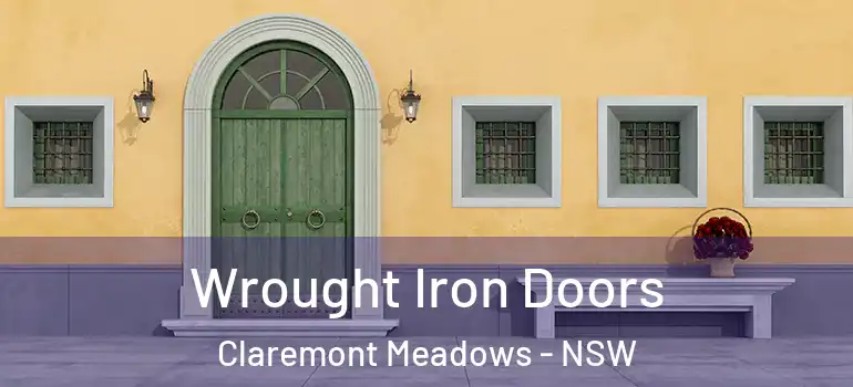  Wrought Iron Doors Claremont Meadows - NSW