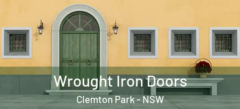  Wrought Iron Doors Clemton Park - NSW