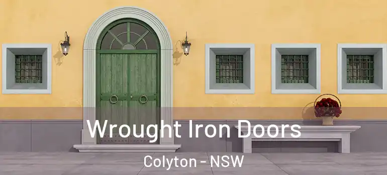  Wrought Iron Doors Colyton - NSW