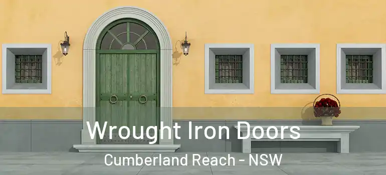 Wrought Iron Doors Cumberland Reach - NSW
